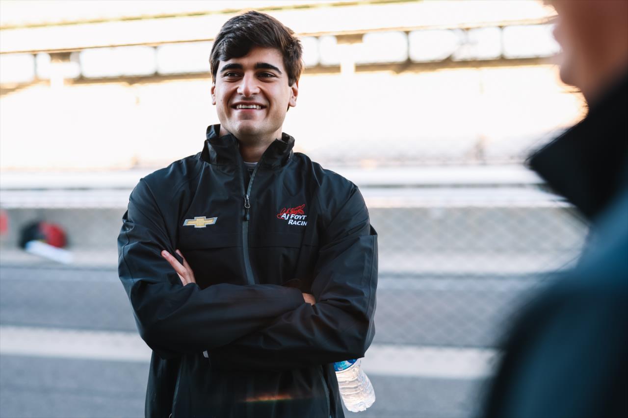 Caio Collet - INDYCAR Testing - By: Joe Skibinski -- Photo by: Joe Skibinski