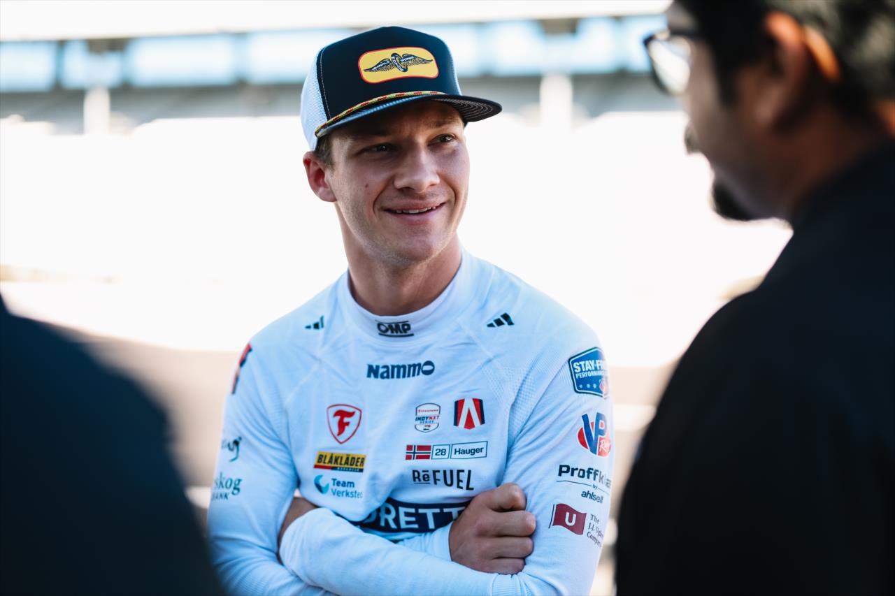 Dennis Hauger - INDYCAR Testing - By: Joe Skibinski -- Photo by: Joe Skibinski