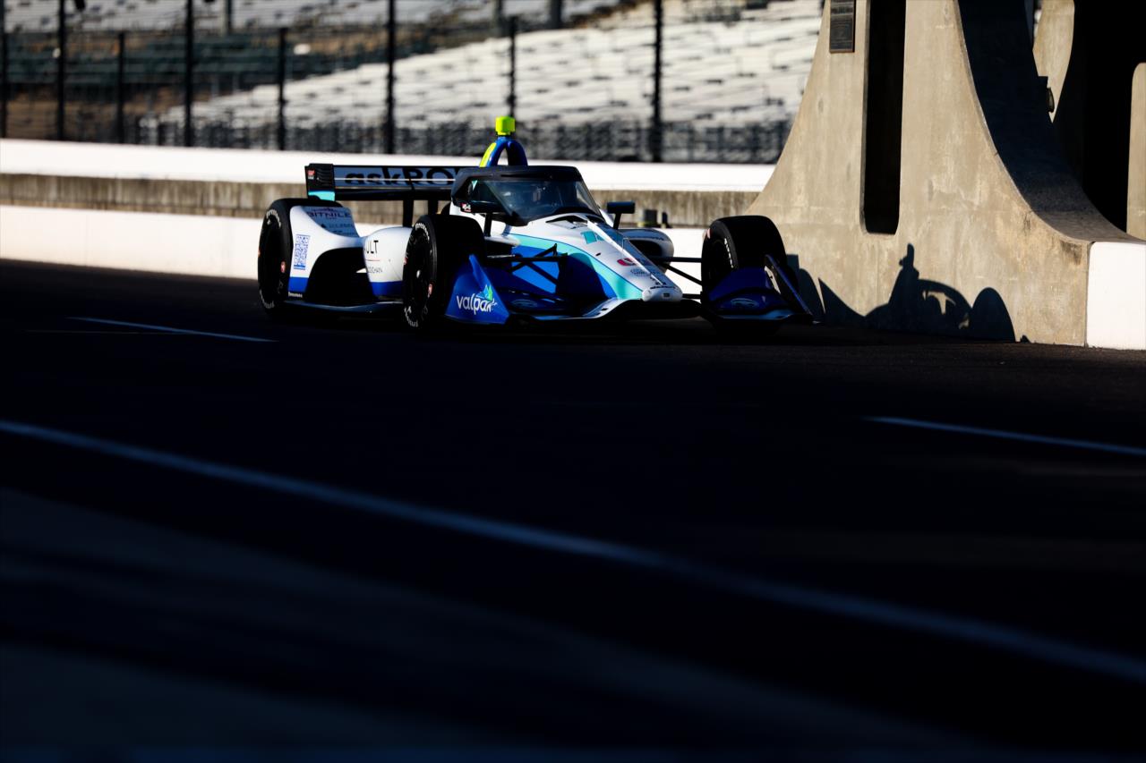 Dennis Hauger - INDYCAR Testing - By: Joe Skibinski -- Photo by: Joe Skibinski