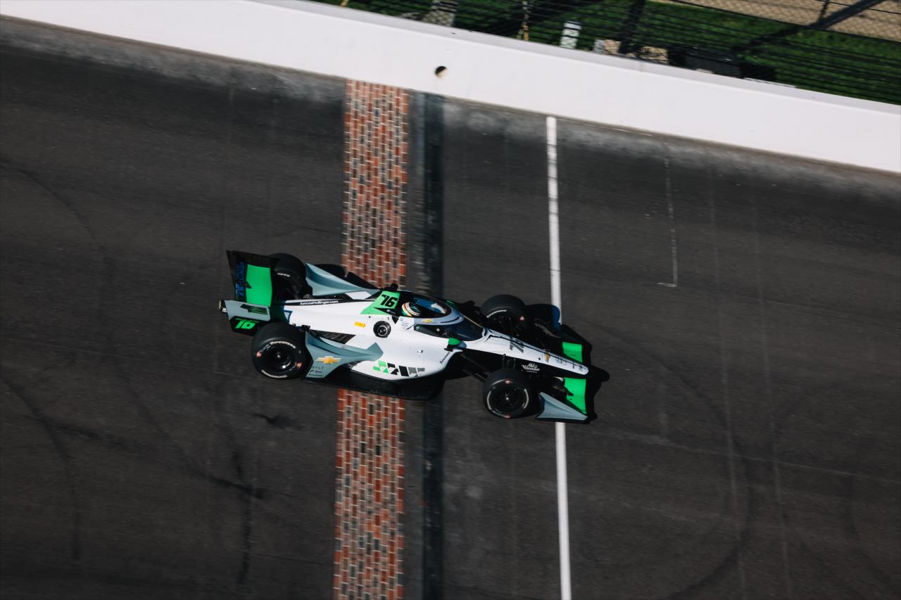 James Roe - INDYCAR Testing - By: Joe Skibinski -- Photo by: Joe Skibinski