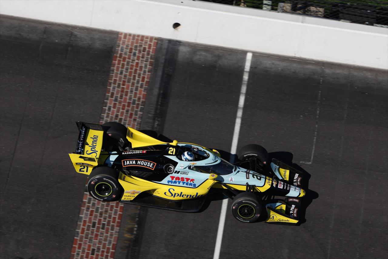 Christian Rasmussen - INDYCAR Testing - By: Joe Skibinski -- Photo by: Joe Skibinski