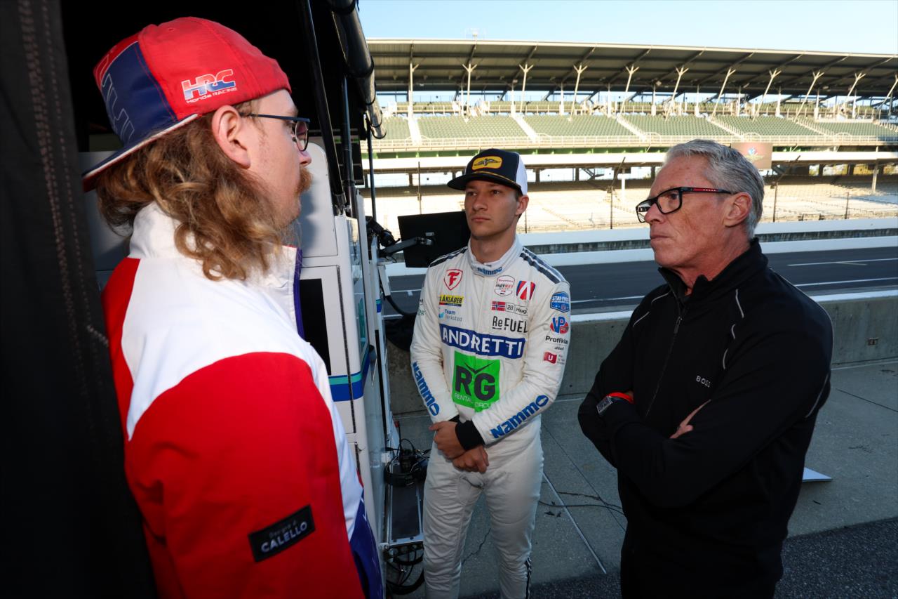 Dennis Hauger - INDYCAR Testing - By: Joe Skibinski -- Photo by: Joe Skibinski