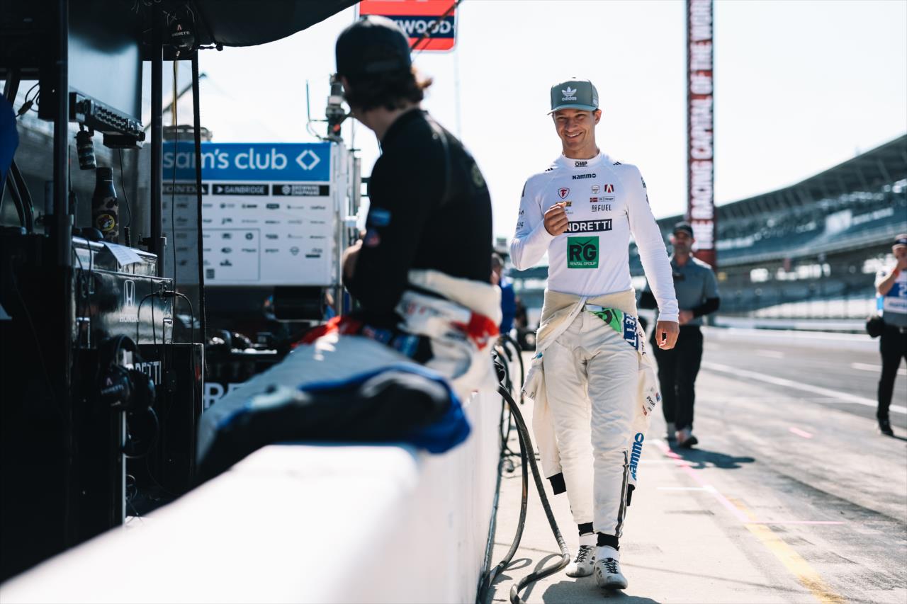 Dennis Hauger - INDYCAR Testing - By: Joe Skibinski -- Photo by: Joe Skibinski