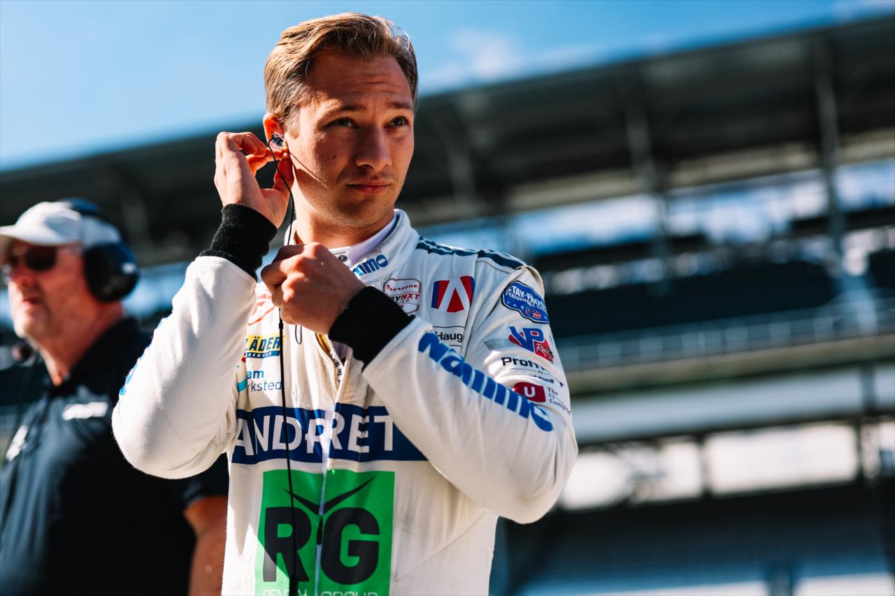 Dennis Hauger - INDYCAR Testing - By: Joe Skibinski -- Photo by: Joe Skibinski