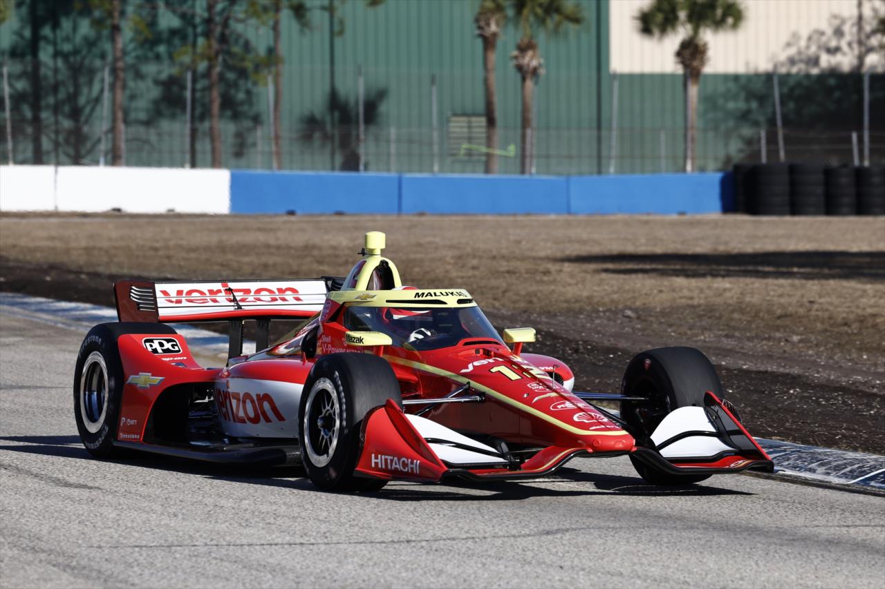 David Malukas - INDYCAR Sebring Test - Day 1 - By: Chris Jones -- Photo by: Chris Jones
