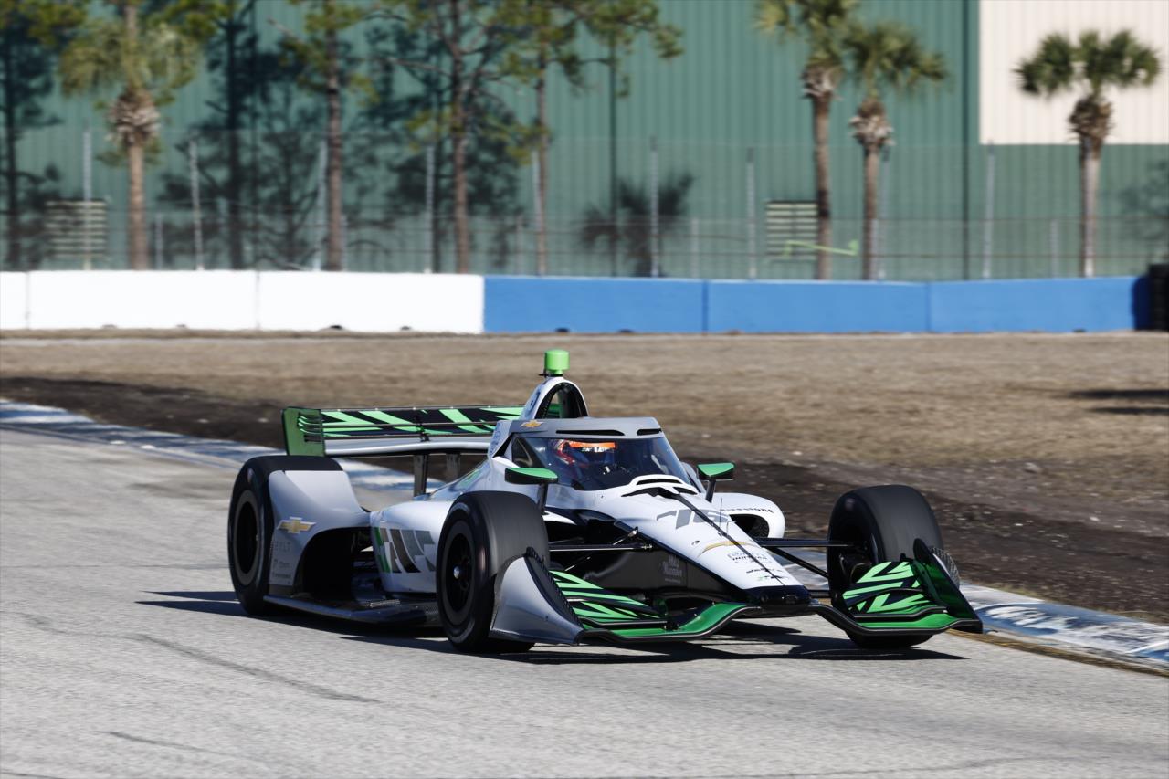 Rinus VeeKay - INDYCAR Sebring Test - Day 1 - By: Chris Jones -- Photo by: Chris Jones
