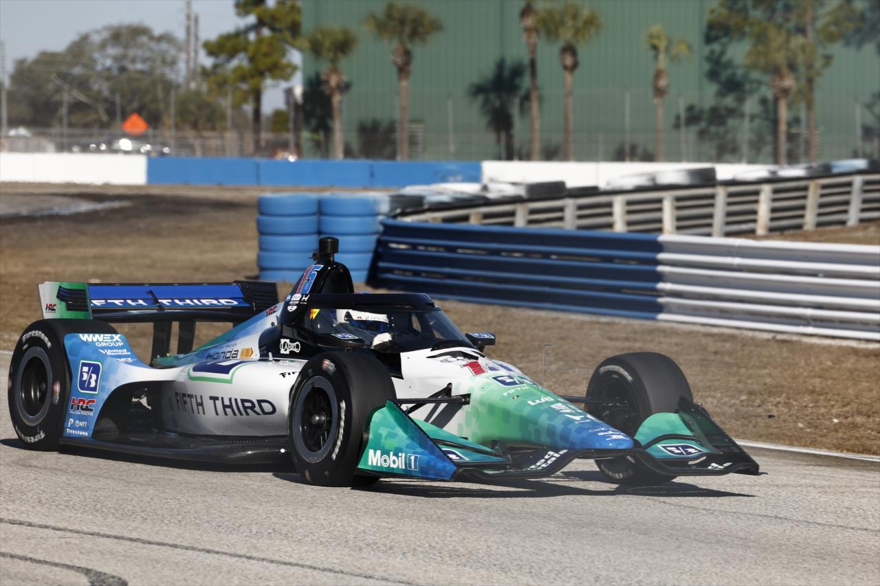 Graham Rahal - INDYCAR Sebring Test - Day 1 - By: Chris Jones -- Photo by: Chris Jones
