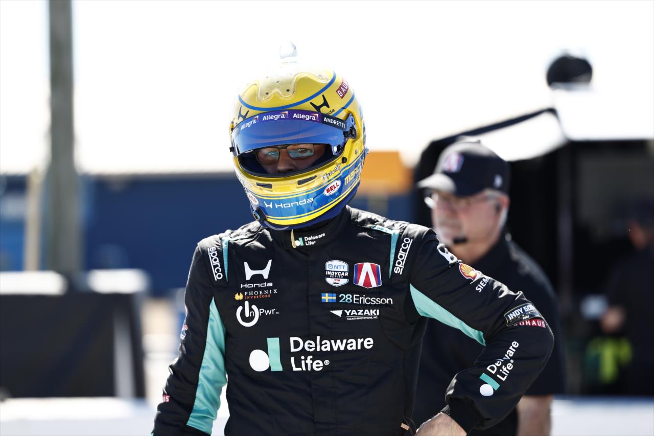 Marcus Ericsson - INDYCAR Sebring Test - Day 1 - By: Chris Jones -- Photo by: Chris Jones