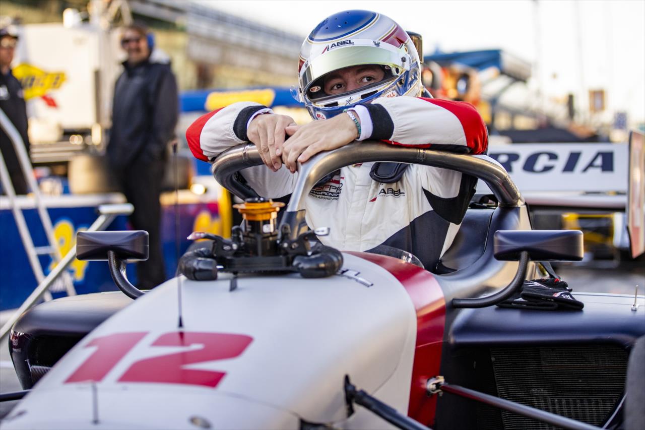 Max Garcia - INDY NXT by Firestone - Indianapolis Grand Prix - By: Amber Pietz -- Photo by: Amber Pietz