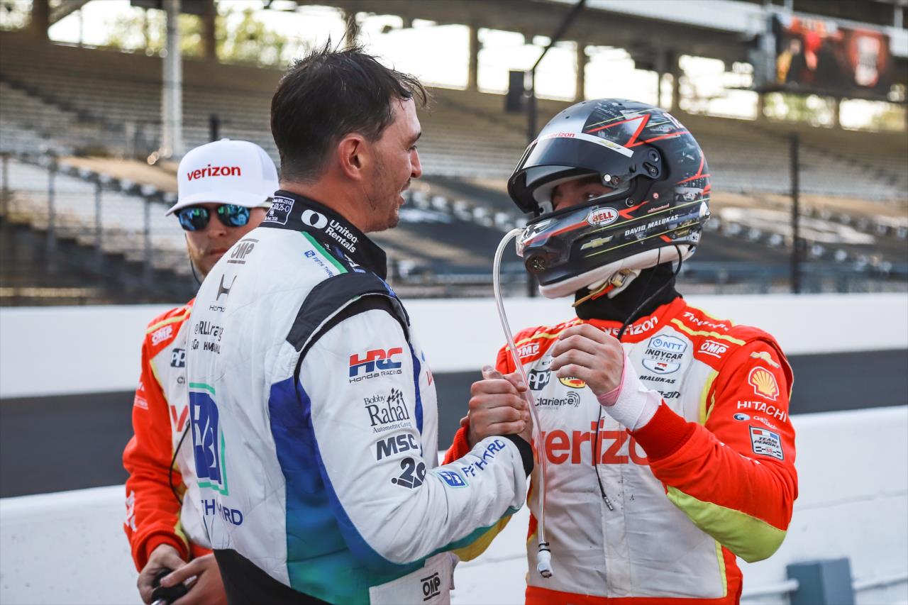 Graham Rahal and David Malukas - Sonsio Grand Prix - Indianapolis Grand Prix - By: Aaron Skillman -- Photo by: Aaron Skillman