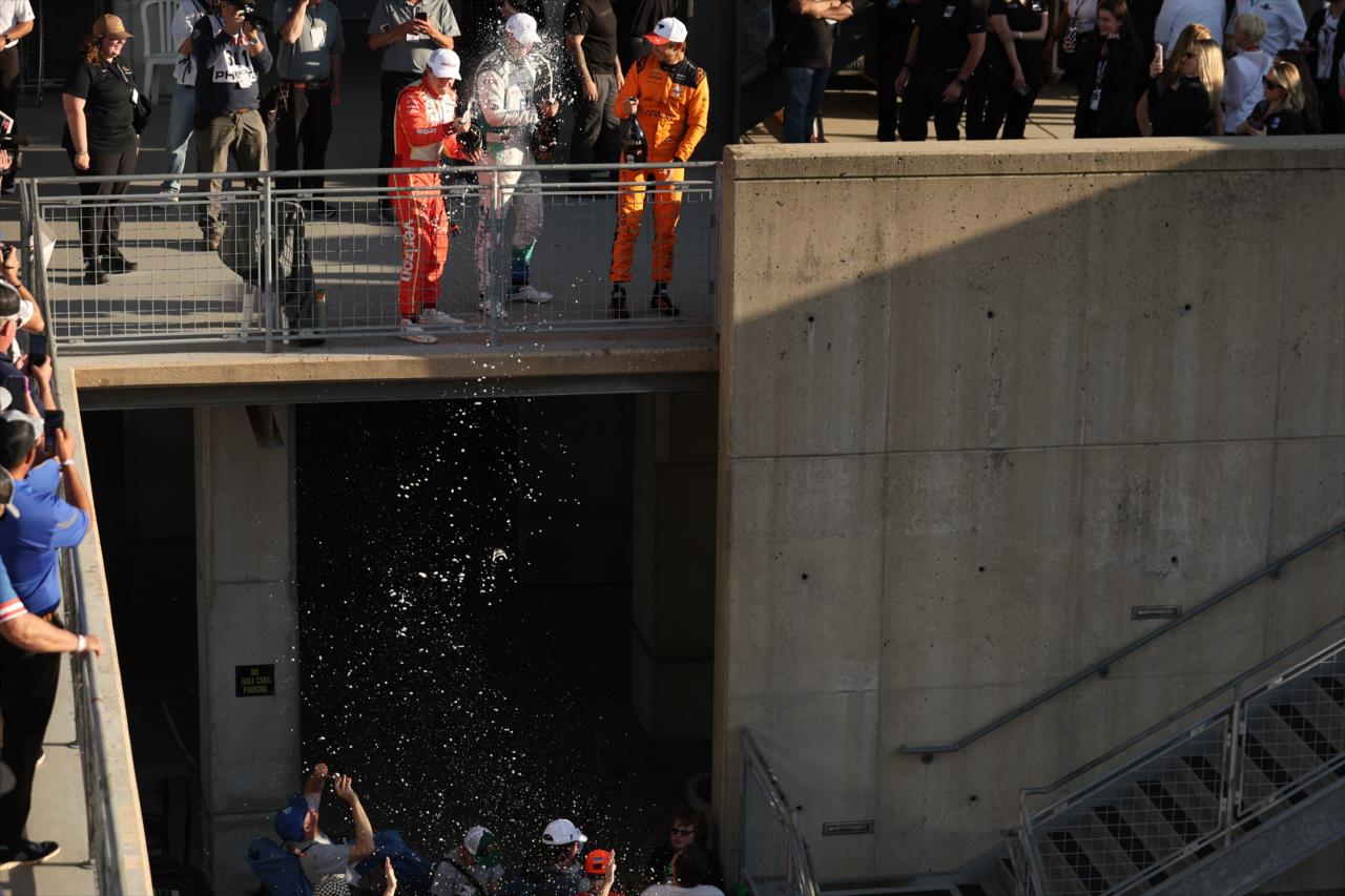 David Malukas, Graham Rahal and Christian Lundgaard - Sonsio Grand Prix - Indianapolis Grand Prix - By: Matt Fraver -- Photo by: Matt Fraver