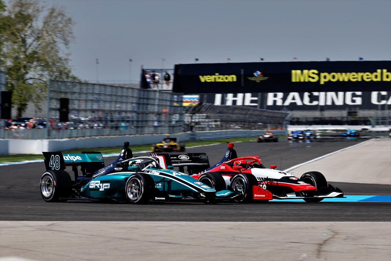 Jordon Missig and Bryce Aron - Indianapolis Grand Prix - By: Paul Hurley -- Photo by: Paul Hurley