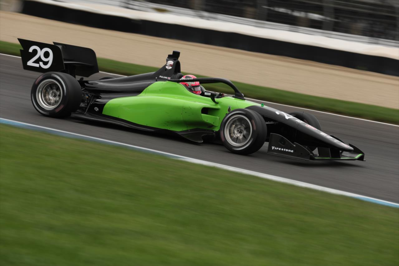 Abbi Pulling - INDY NXT by Firestone Driver Evaluation Test - By: Matt Fraver -- Photo by: Matt Fraver