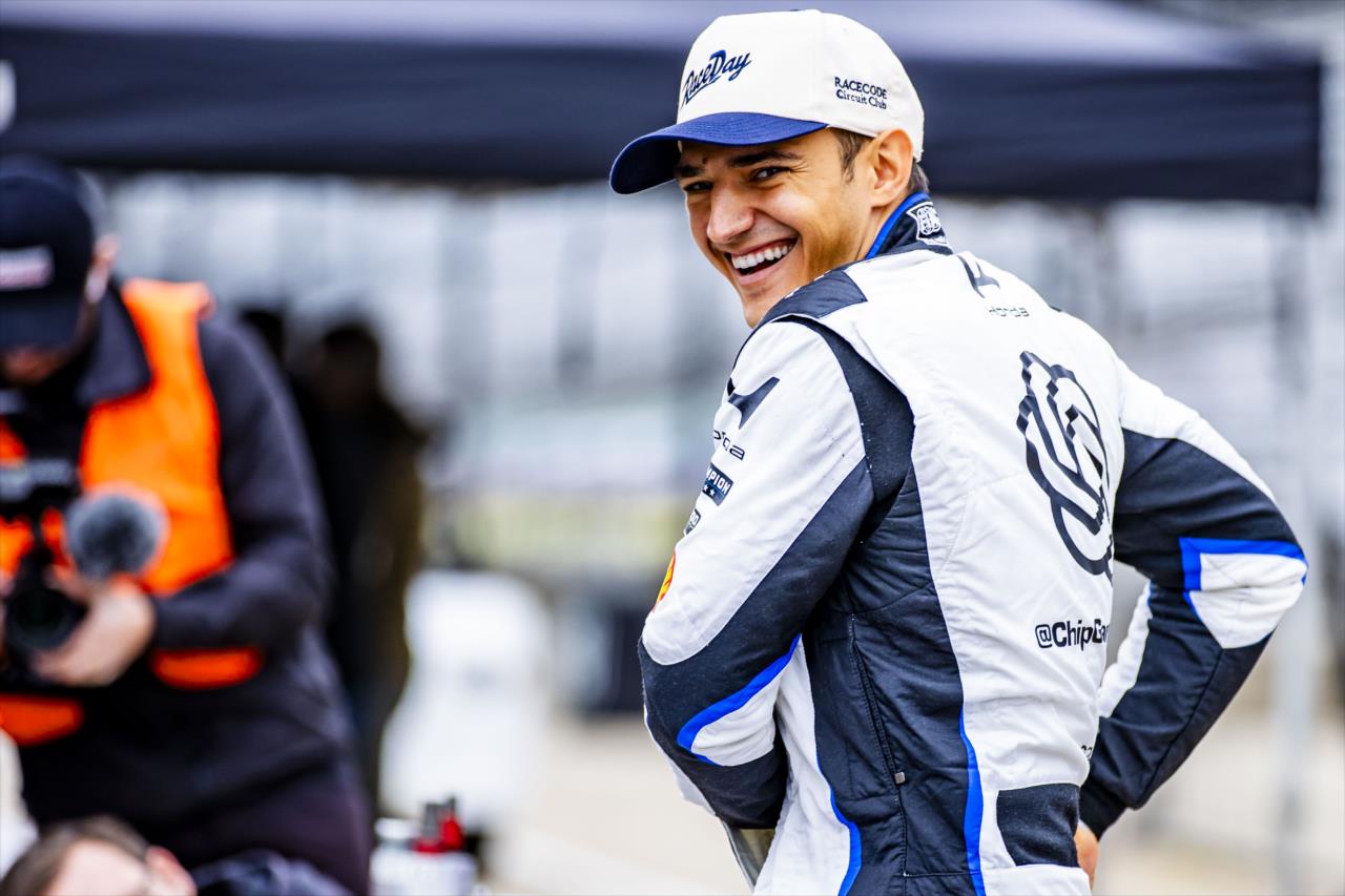 Alex Palou - Chris Griffis Memorial Test - By: Amber Pietz -- Photo by: Amber Pietz