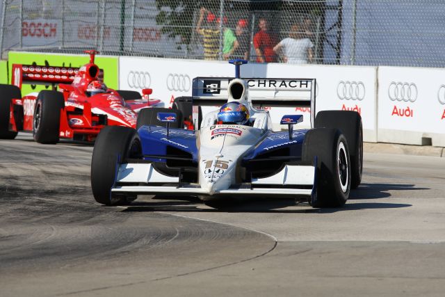 #15 Buddy Rice on track during the Detroit Indy Grand Prix Race. -- Photo by: Shawn Payne