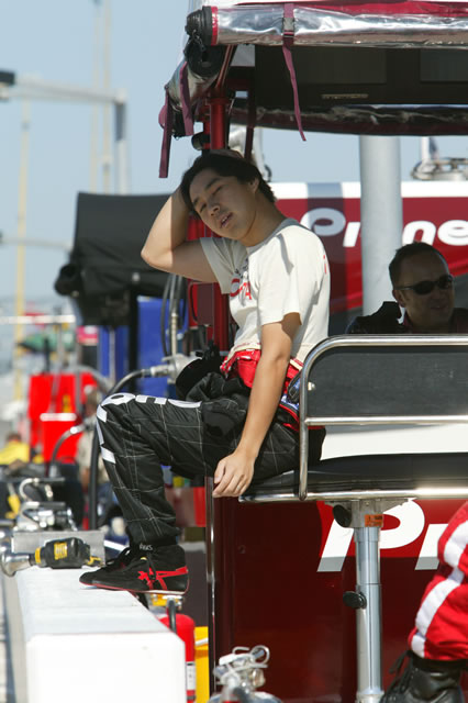 #12 Pioneer Mo Nunn Racing driver Tora Takagi -- Photo by: Shawn Payne