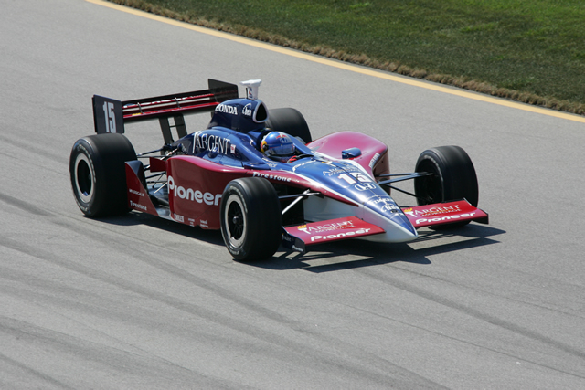 #15 Rahal-Letterman driver Buddy Rice -- Photo by: Ron McQueeney