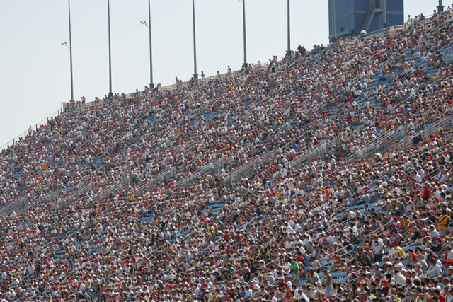 Chicagoland Speedway crowd -- Photo by: Ron McQueeney