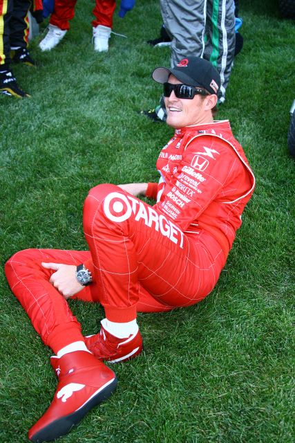 Second in points heading to final race at Chicagoland Speedway, Target Chip Ganassi driver Scott Dixon. -- Photo by: Jim Haines