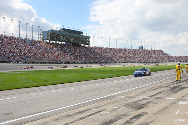 The PEAK Antifreeze & Motor Oil Indy 300 is underway at Chicagoland Speedway. -- Photo by: Shawn Payne