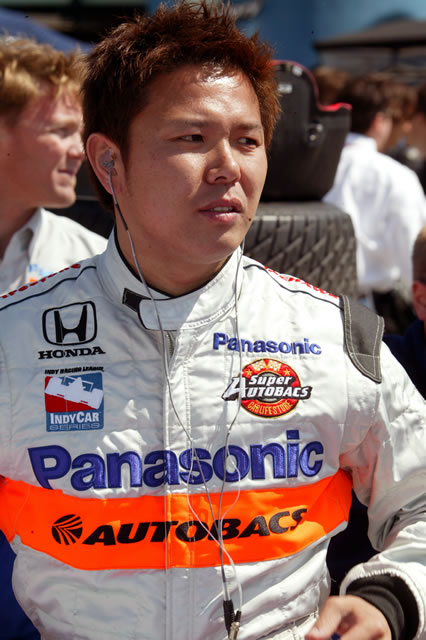 Kosuke Matsuura, driver of the # 55 Panasonic ARTA Panoz G-Force Honda at Homestead-Miami Speedway during the Toyota 300 -- Photo by: Dan Helrigel