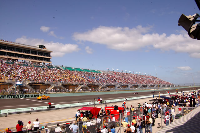 Homestead-Miami Speedway during the Toyota 300 -- Photo by: Dan Helrigel