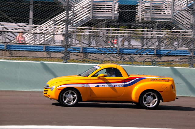 Pace Vehicle at Homestead-Miami Speedway during the Toyota 300 -- Photo by: Dan Helrigel
