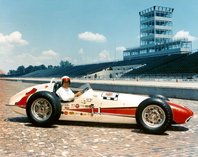 A.J. Foyt, #1, Bowes Seal Fast, Trevis, Offy -- Photo by: No Photographer