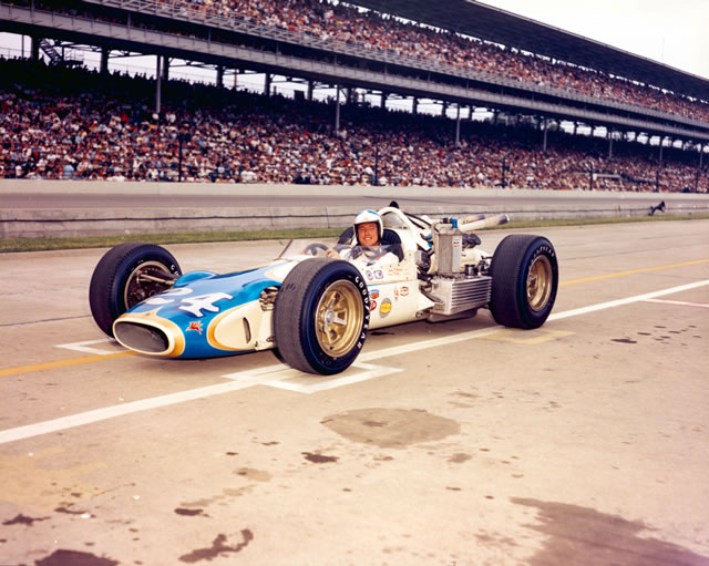 Johnny Rutherford, #24, Racing Associates, Halibrand, Ford -- Photo by: No Photographer