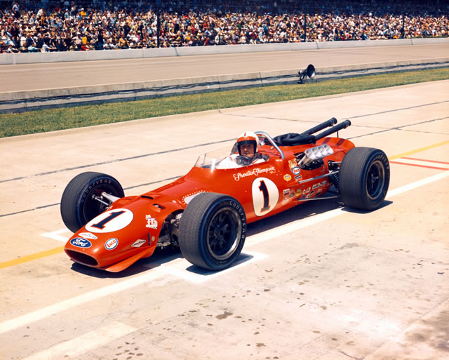A.J. Foyt, #1, Sheraton-Thompson, Coyote, Ford -- Photo by: No Photographer