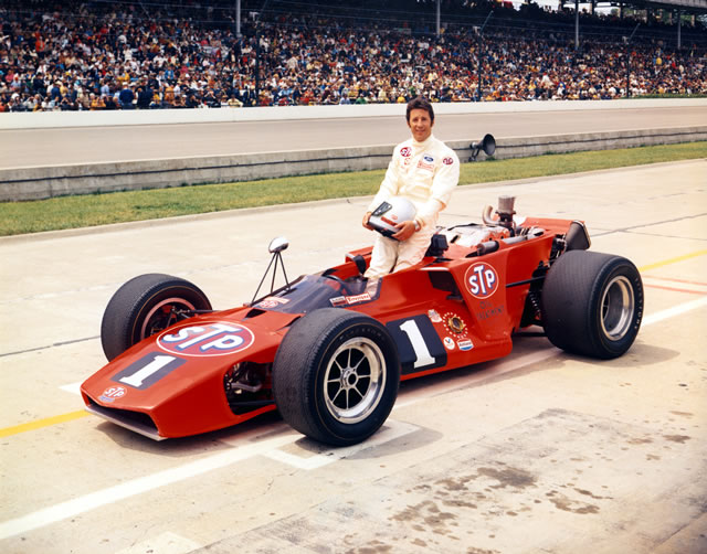 1970 Mario Andretti qualifying photo -- Photo by: No Photographer