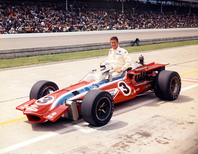 Bobby Unser, #3, Wagner-Lockheed, Eagle, Ford -- Photo by: No Photographer