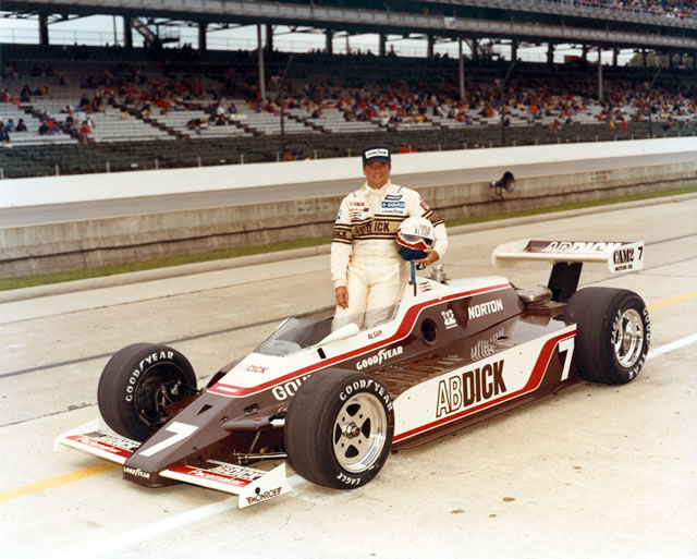 Bill Alsup, #7, AB Dick Pacemaker, Penske, Cosworth -- Photo by: No Photographer