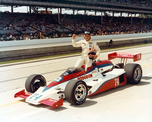 Michael Chandler, #74, National Engineering Co., Penske, Cosworth -- Photo by: No Photographer