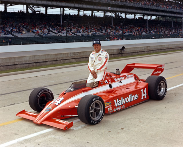 A.J. Foyt, #14, Valvoline-Gilmore, Coyote, Cosworth -- Photo by: No Photographer