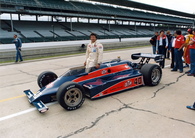 Mario Andretti, #40, STP Oil Treatment, Wildcat, Cosworth -- Photo by: No Photographer