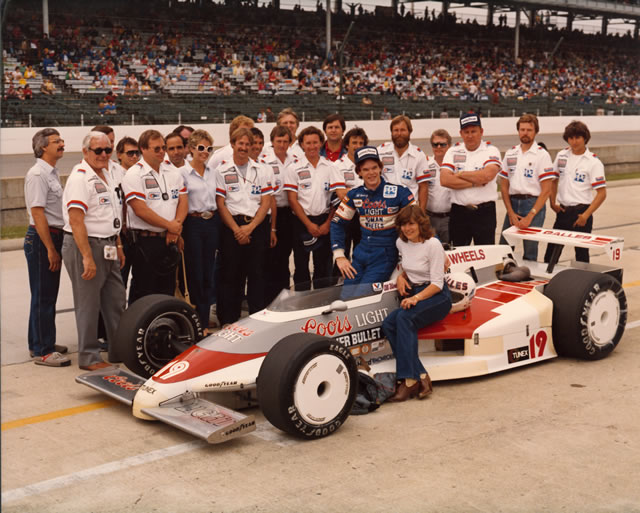 1983  Al Unser Jr. qualifying photo -- Photo by: No Photographer