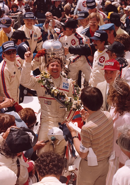 Tom Sneva, Winner of 1983 Indianapolis 500, Texaco Star, Cosworth, March -- Photo by: No Photographer
