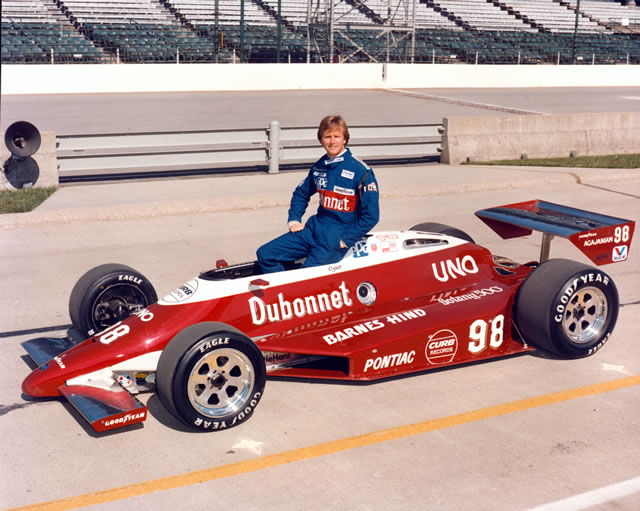 Kevin Cogan, #98, Dubonnet/Curb Racing, Eagle, Pontiac -- Photo by: No Photographer