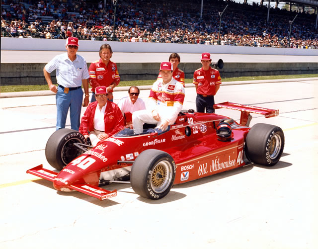 Chip Ganassi, #40, Old Milwaukee, March, Cosworth -- Photo by: No Photographer