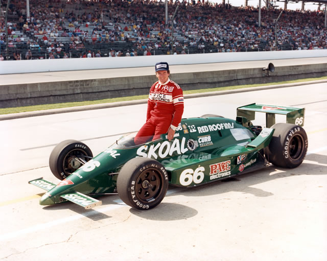 Ed Pimm, #66, Skoal/Pace Electronics, March, Cosworth -- Photo by: No Photographer