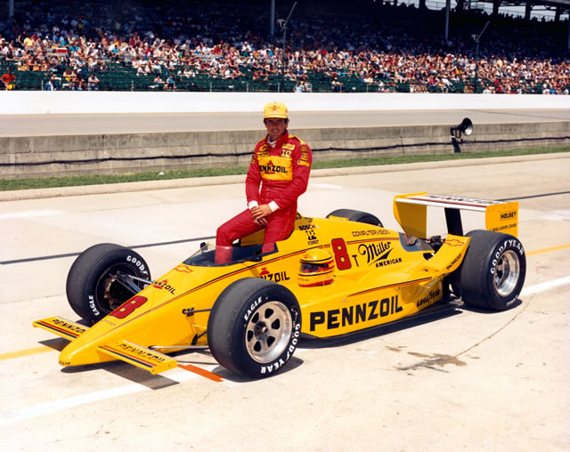 Rick Mears, #8, Pennzoil Z-7, March, Chevrolet Indy -- Photo by: No Photographer
