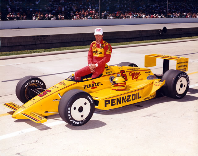 Rick Mears, #5, Pennzoil, Penske, Chevrolet Indy -- Photo by: No Photographer