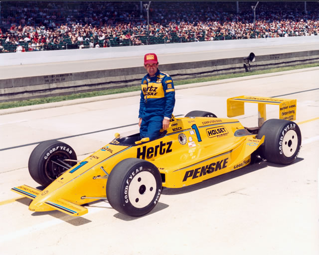 Al Unser, #1, Hertz, Penske, Chevrolet Indy -- Photo by: No Photographer