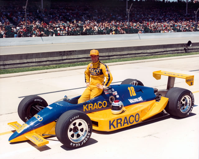 Michael Andretti, #18, Kraco, March, Cosworth -- Photo by: No Photographer