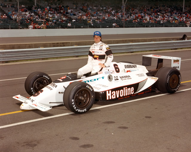 Michael Andretti, #6, Kmart/Havoline, Lola, Chevrolet Indy -- Photo by: No Photographer