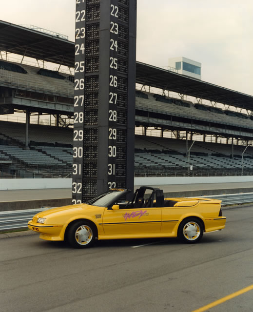 1990 Indianapolis 500 Pace Car, Chevrolet Beretta -- Photo by: No Photographer