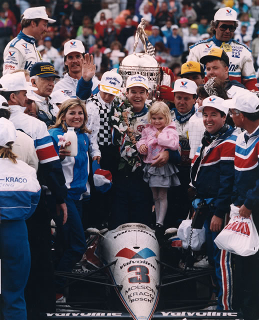 1992 indianapolis 500 winner,al unser jr. -- Photo by: No Photographer