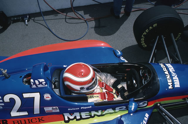 Nelson Piquet in Car #27, Menards Conseco Buick -- Photo by: No Photographer