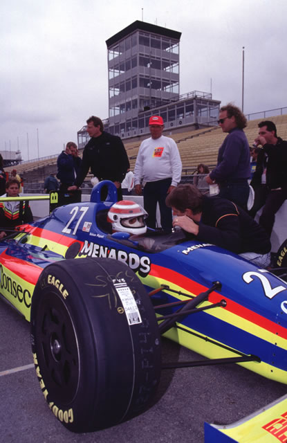 Nelson Piquet in Car #27, Menards Conseco Buick -- Photo by: No Photographer